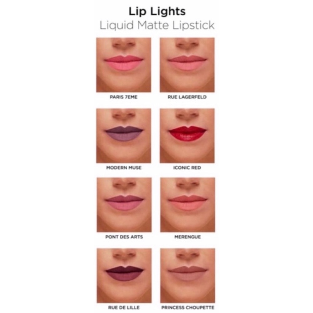 KARL LAGERFELD + MODELCO Lip Lights Matte Lipstick - Picture 6 of 7